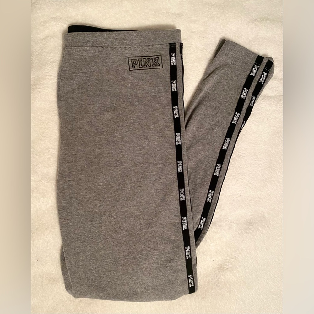 VS PINK DOUBLE STRIPE LEGGINGS FINAL PRICE DROP
